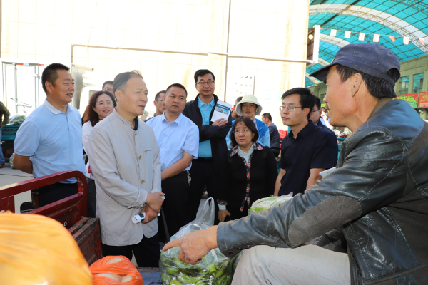 农业农村部信息中心在张掖开展马铃薯市场调研工作