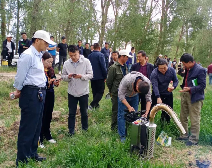 永昌县开展新型植保机械使用与维护现场演示培训会