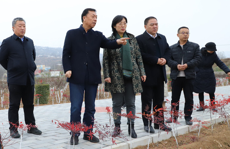 省科协副主席张炯调研甘肃农业水肥一体化技术模式展示园