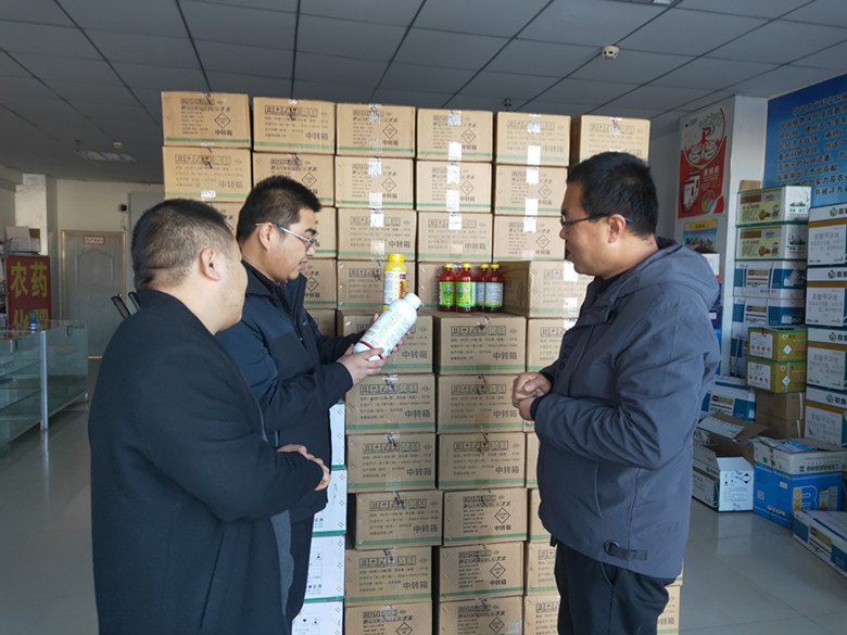 山丹县农技中心开展农药市场专项检查为春耕备耕保驾护航