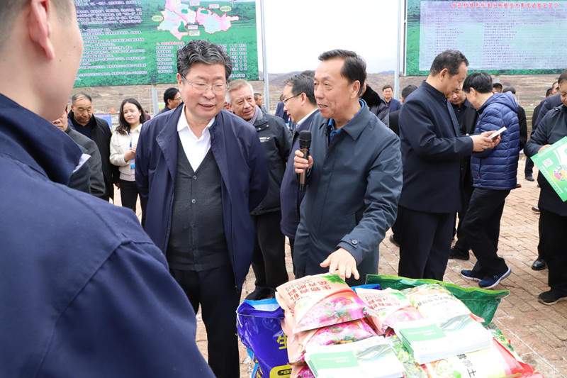 全省中药材抓点示范行动现场推进会在陇西召开
