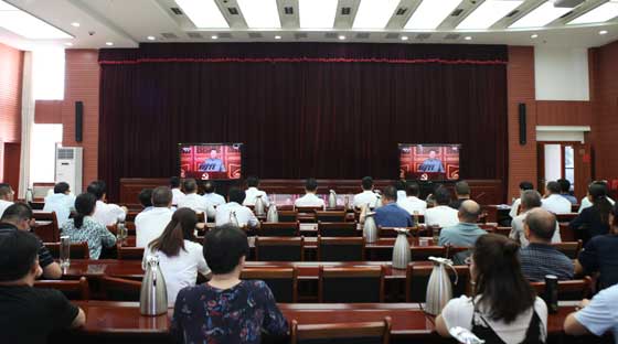 省委农办、省农业农村厅组织收看庆祝中国共产党成立100周年大会