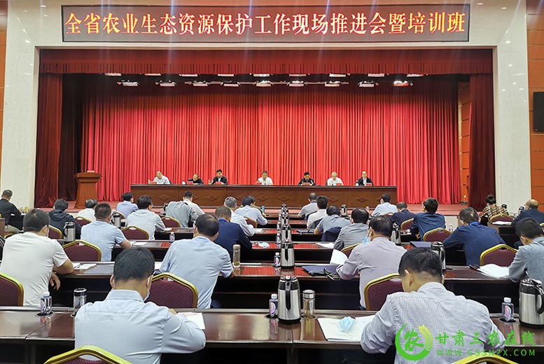 甘肃省农业生态资源保护工作现场推进会在金昌召开