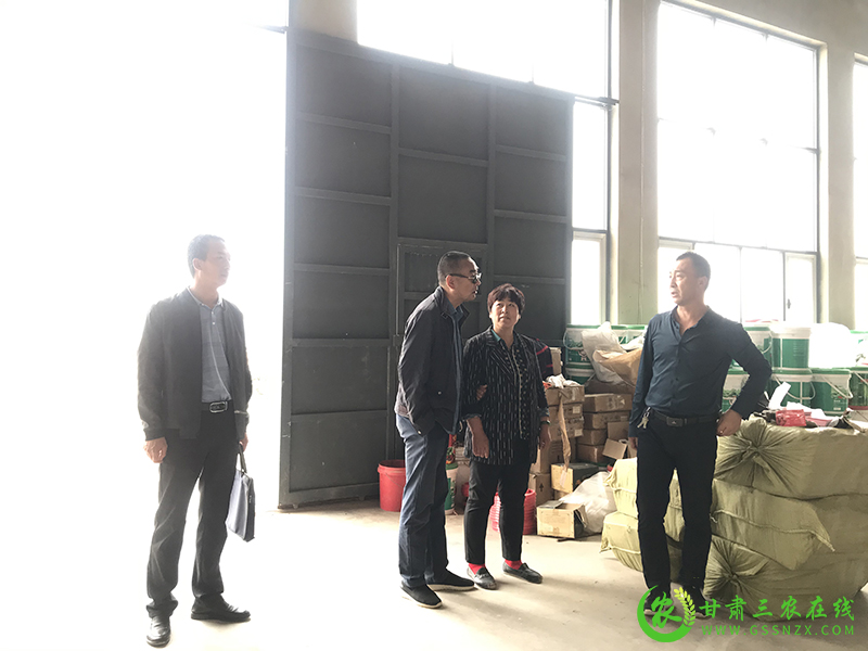 甘肃三农在线采访组在靖远县采访绿色种养循环农业试点项目开展工作
