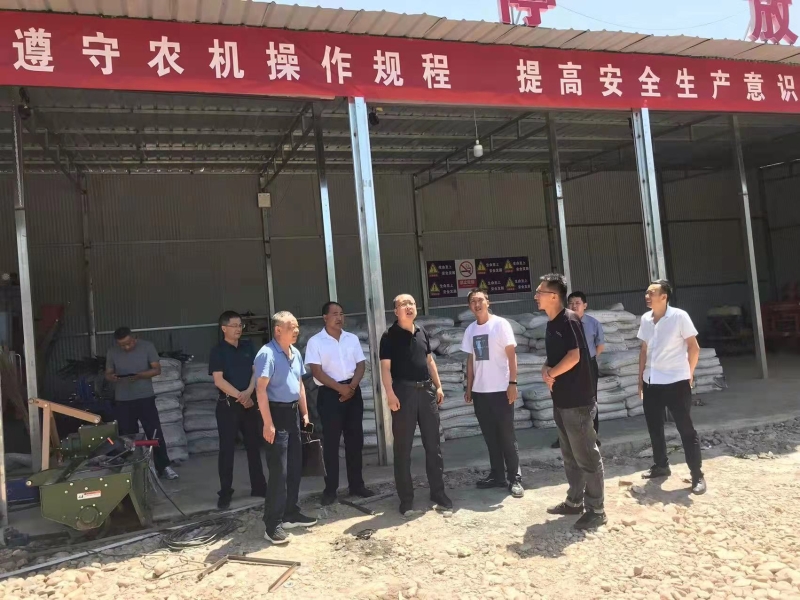 省农业农村厅督查指导天水市“三夏”农机安全生产工作