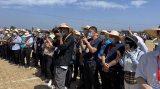中国农机推广“田间日”活动在庆阳宁县举办